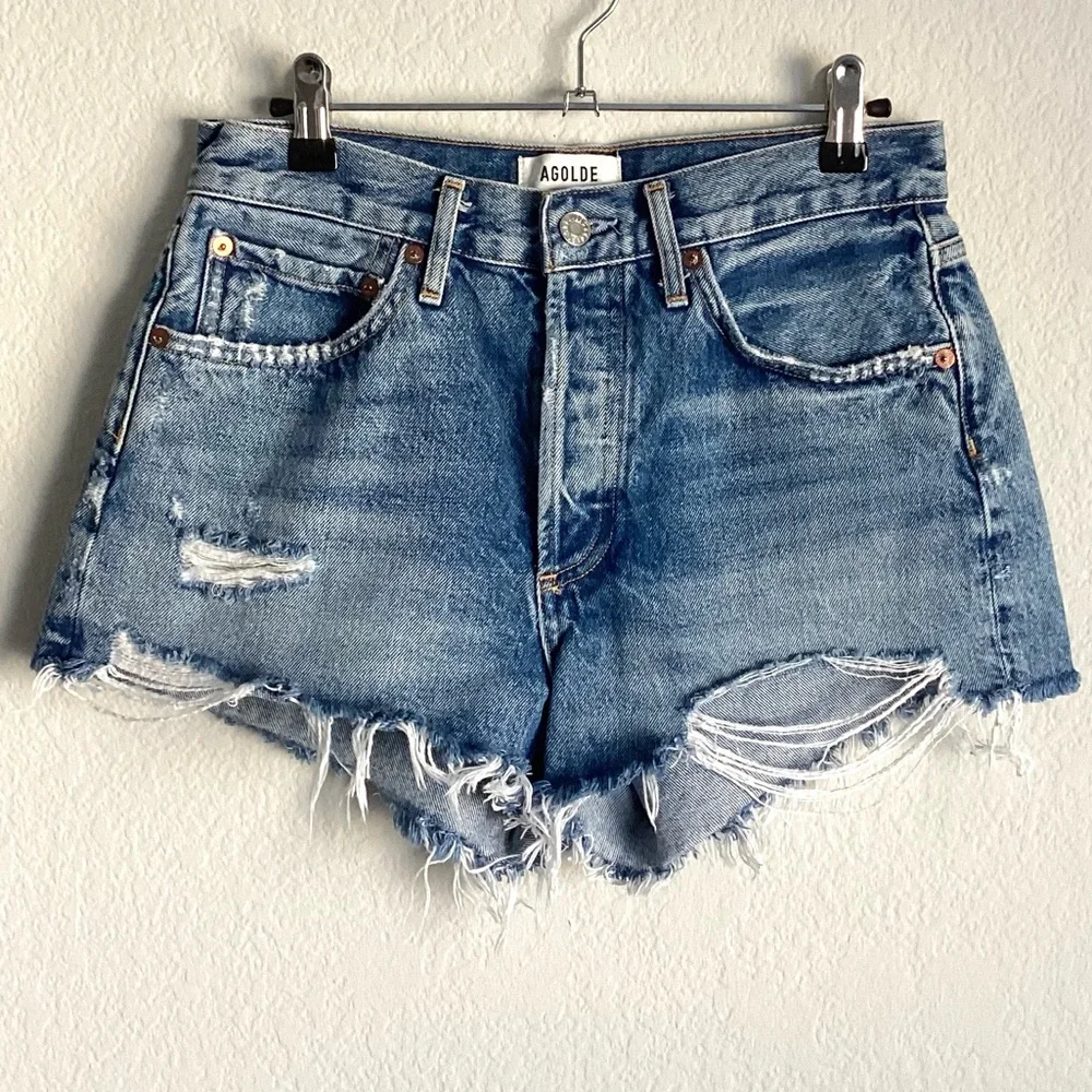 \Agolde\ Parker Vintage Cut Off Short (Organic Cotton)